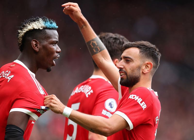 Paul Pogba and Bruno Fernandes are the creative sparks for United.